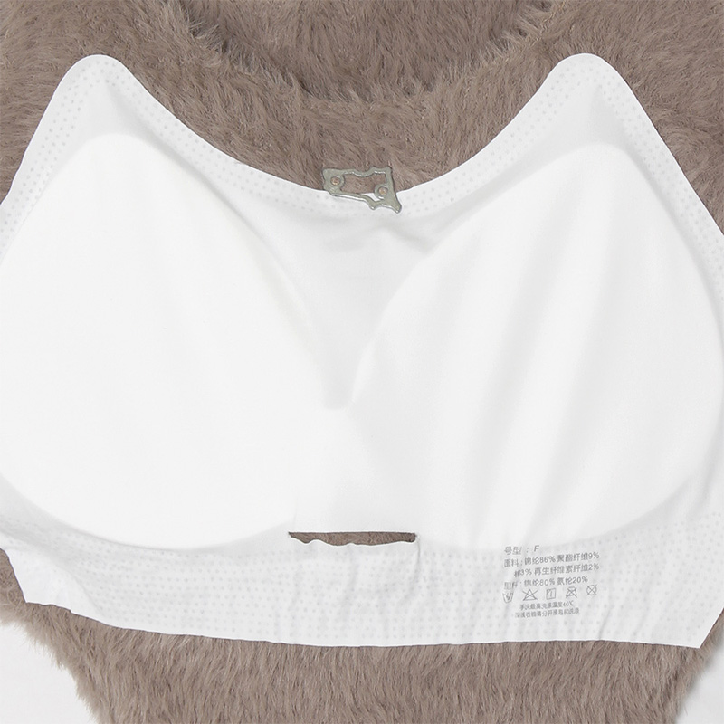OG PLATE MOHAIR TANK TOP -OLIVE-（LADIES）