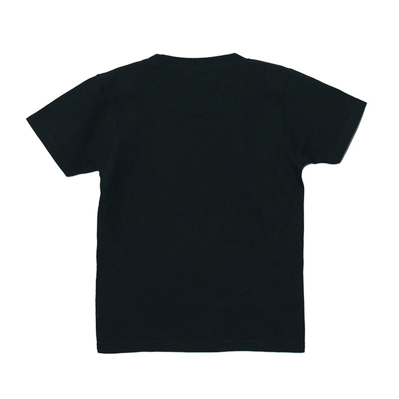 OVAL METALLIC T-SHIRT -BLACK-（LADIES）