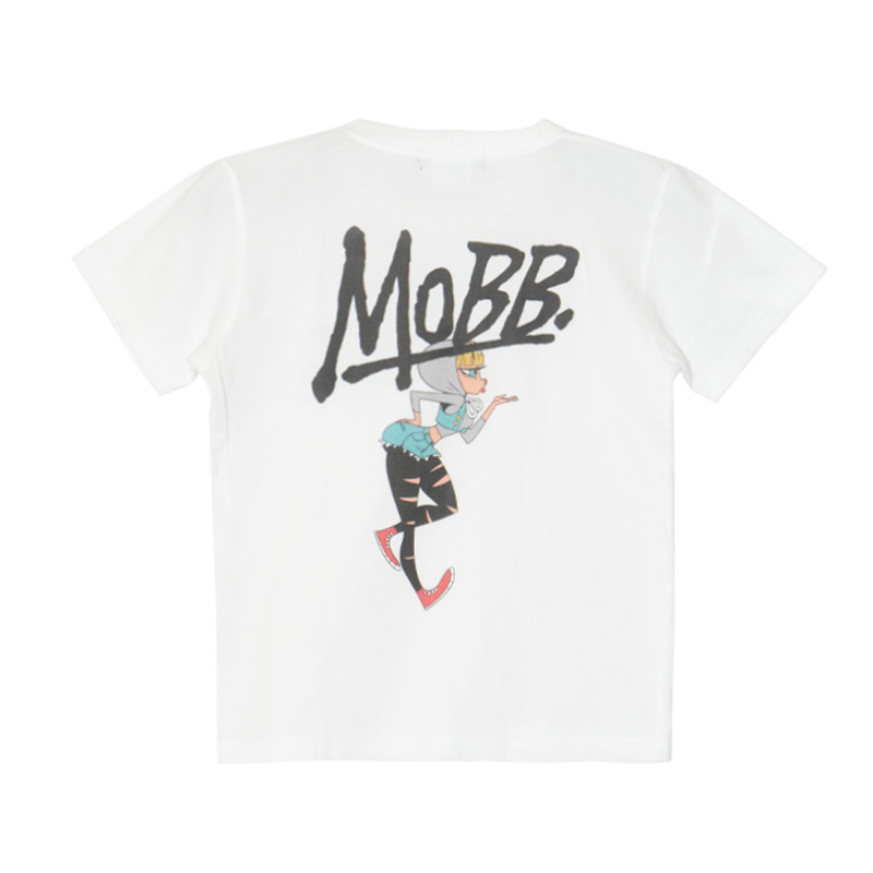 STUDIO SNEAKY T-SHIRT -WHITE-(LADIES/KIDS)