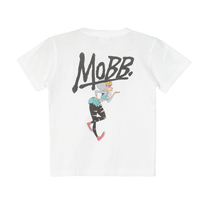 STUDIO SNEAKY T-SHIRT -WHITE-(LADIES/KIDS)