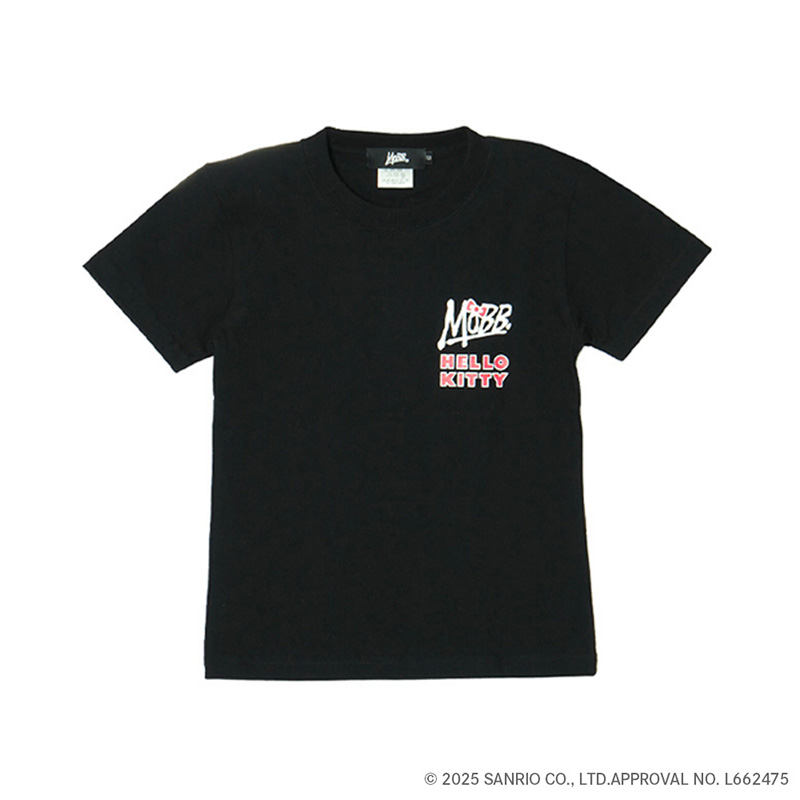 MOBB KITTY T-SHIRT -BLACK- (LADIES/KIDS)