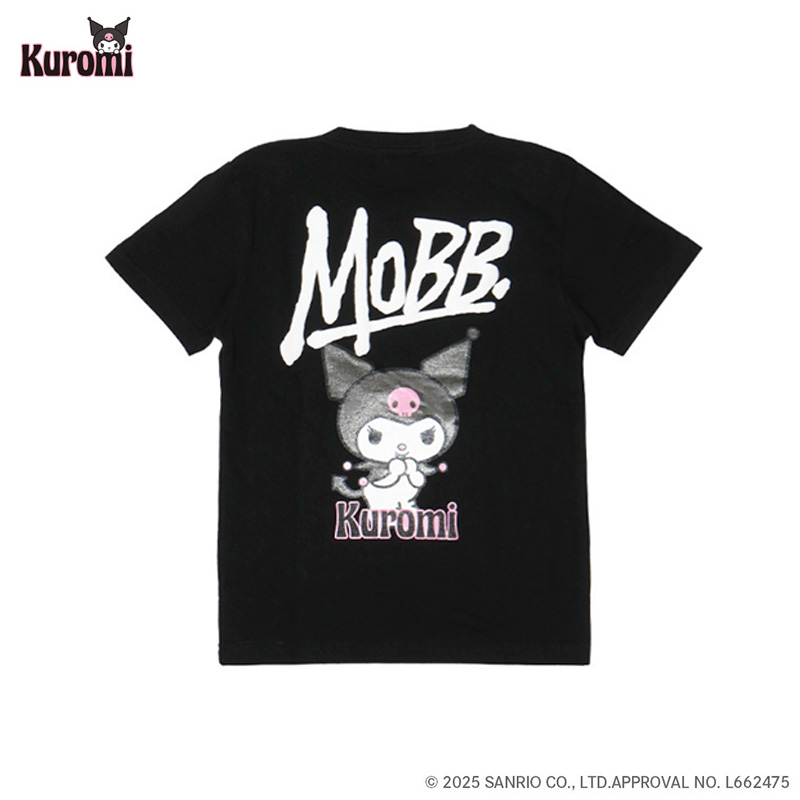 MOBB KUROMI T-SHIRT -BLACK- (LADIES/KIDS)