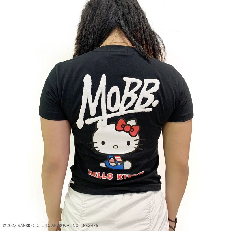 MOBB KUROMI T-SHIRT -BLACK- (LADIES/KIDS)