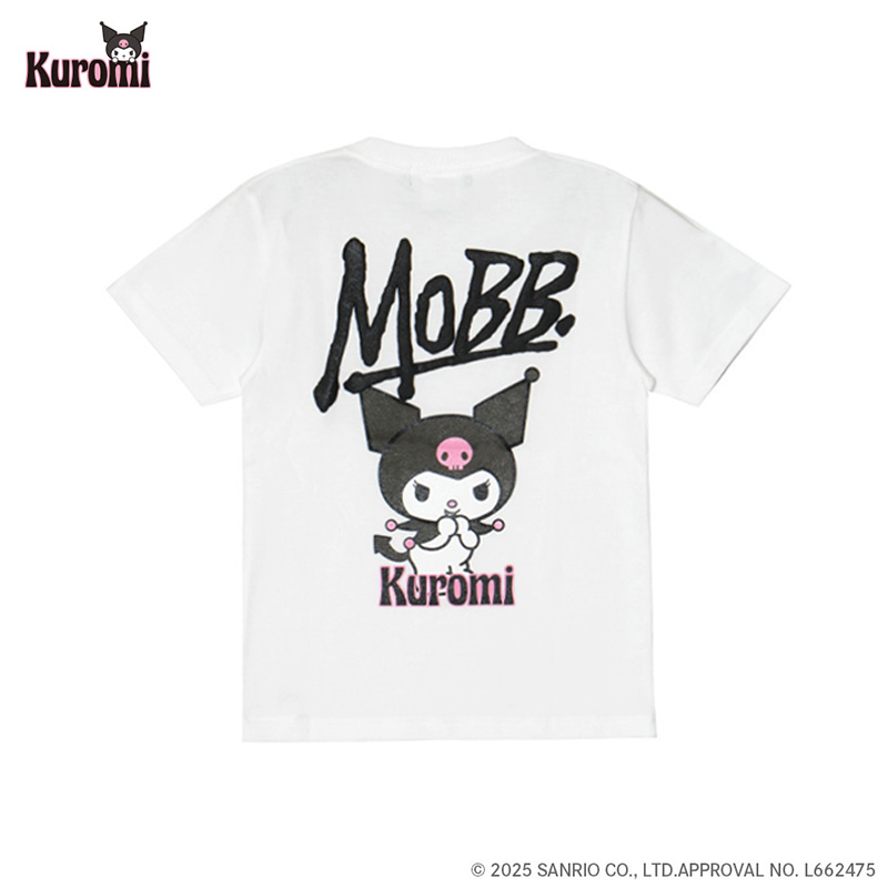 MOBB KUROMI T-SHIRT -WHITE- (LADIES/KIDS)