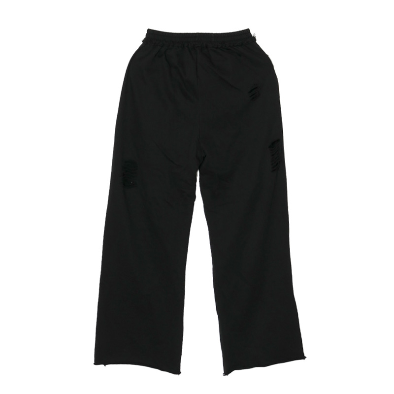 OG DAMAGE SWEAT PANTS -BLACK- (LADIES)