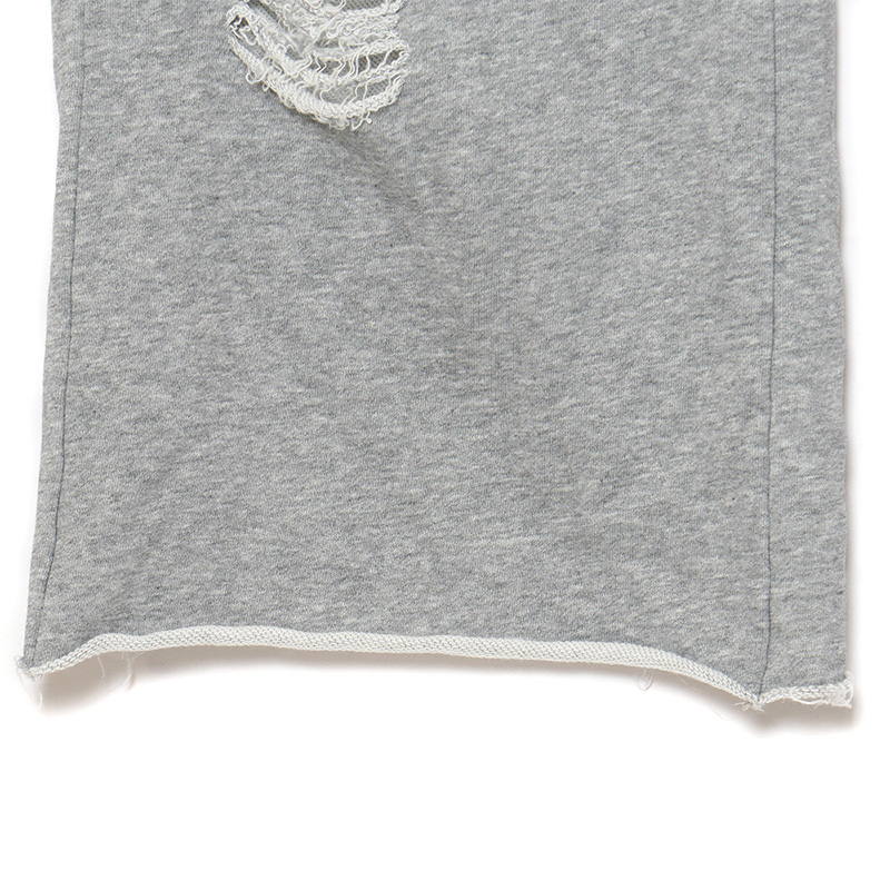OG DAMAGE SWEAT PANTS -GREY-(LADIES)