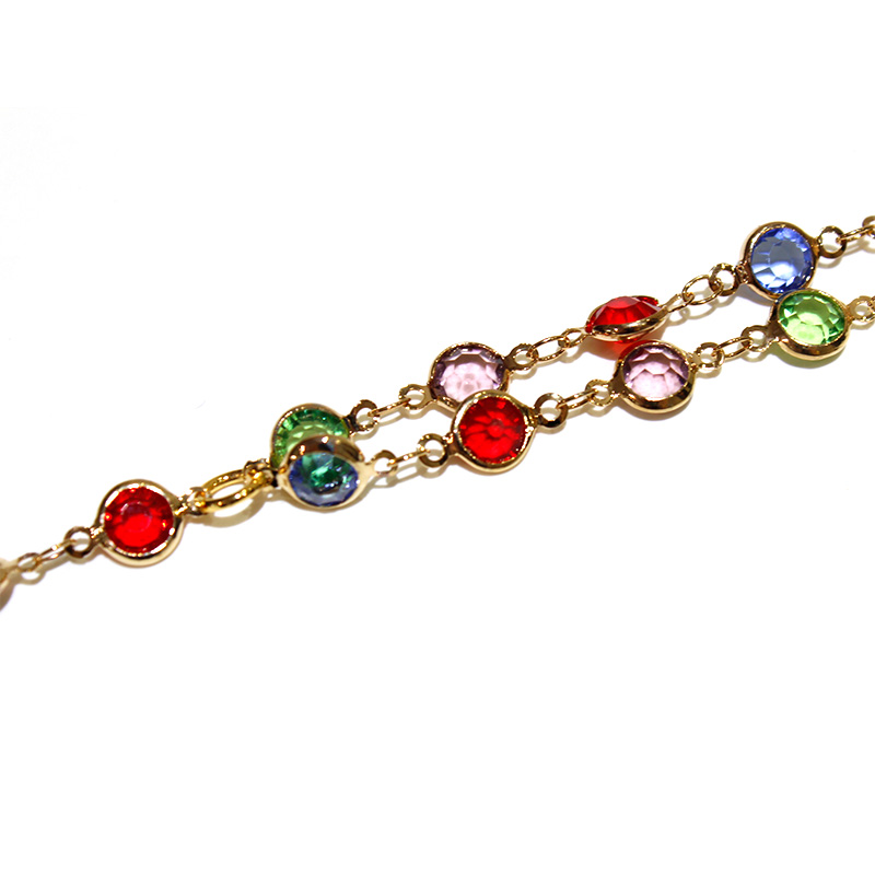 MULTI CRYSTAL ROSARY -2.COLOR-
