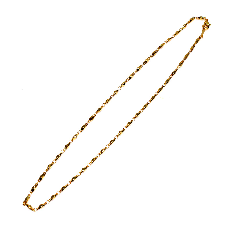 DIA NECKLACE GOLD -45㎝-