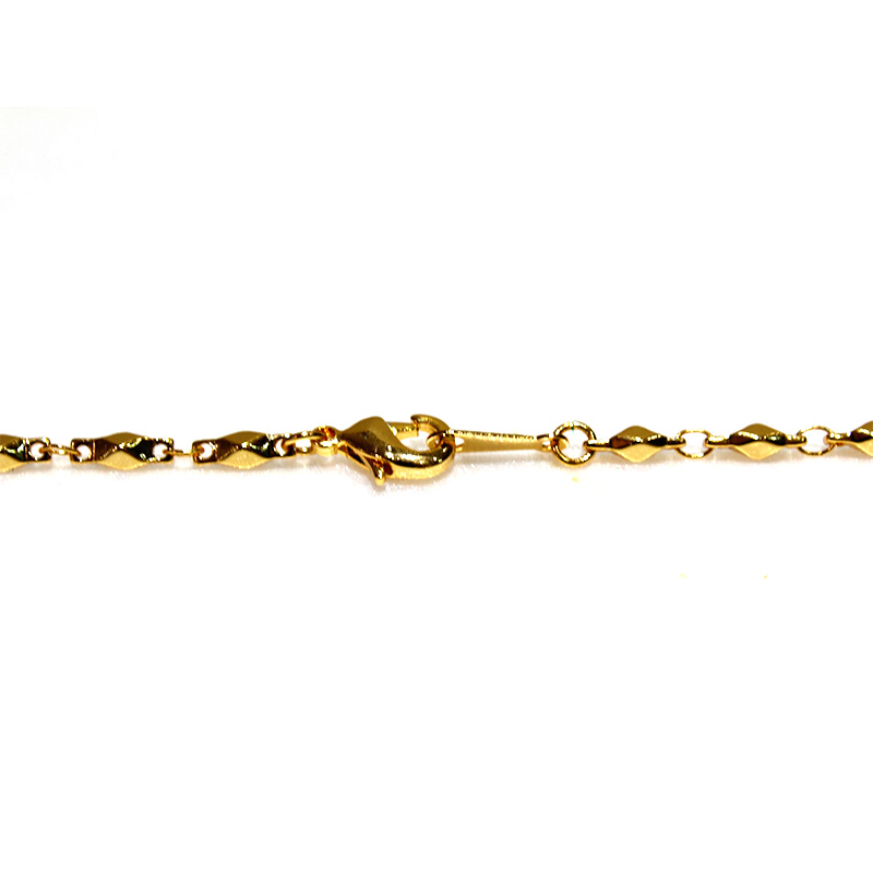 DIA NECKLACE GOLD -45㎝-