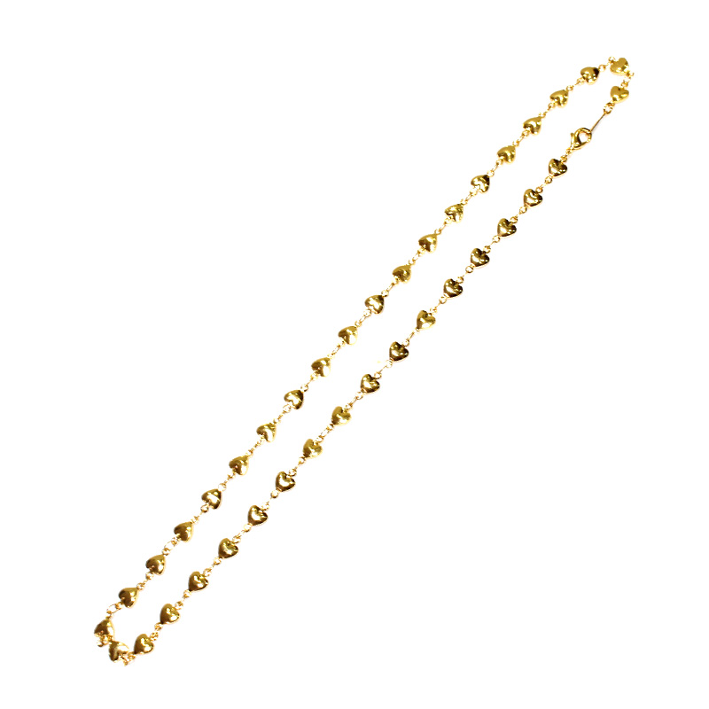 HEART NECKLACE GOLD -45㎝-