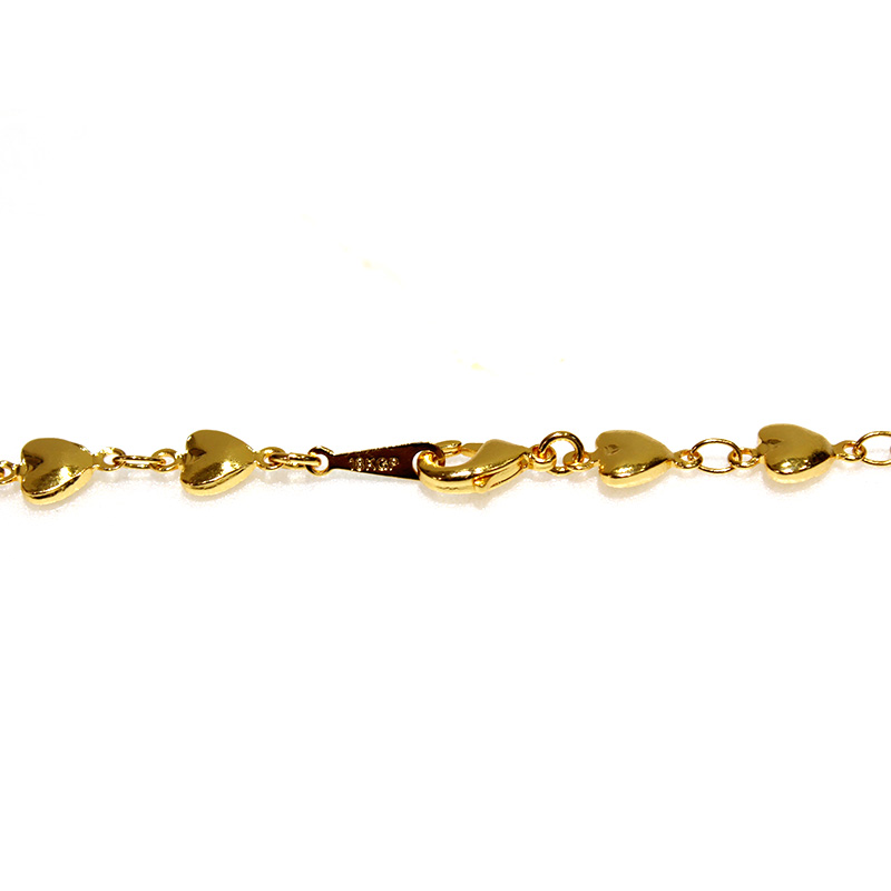 HEART NECKLACE GOLD -45㎝-