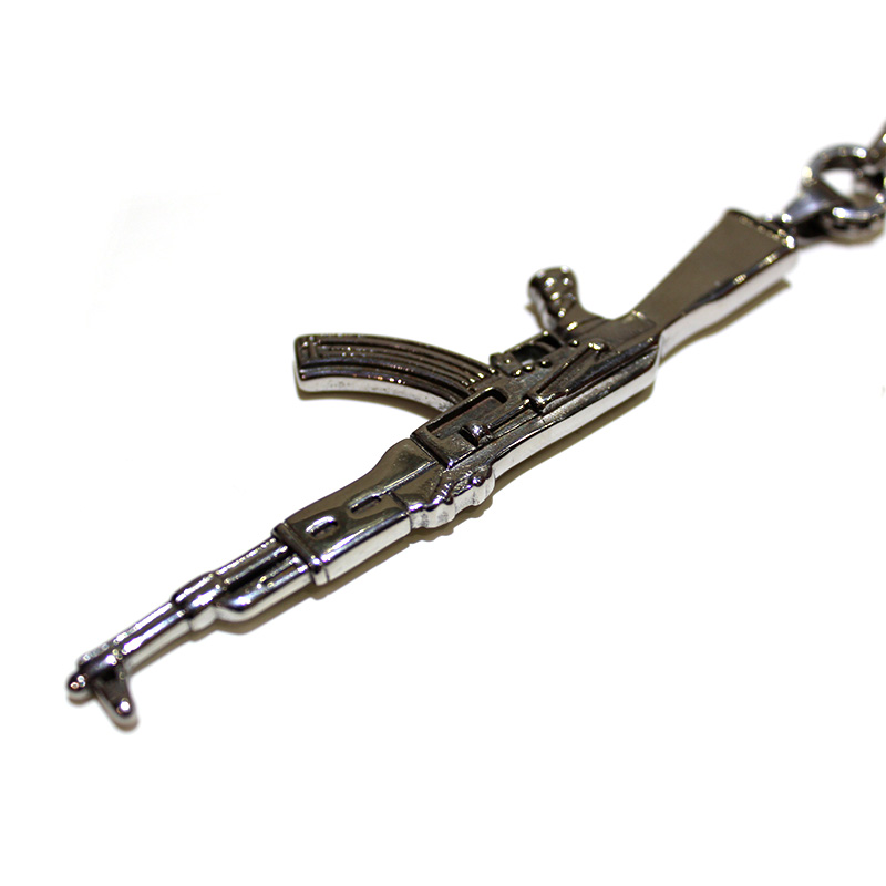 KEY CHAIN -SILVER-