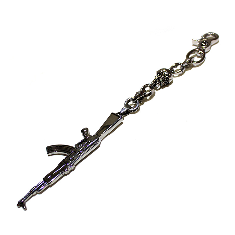 KEY CHAIN -SILVER-