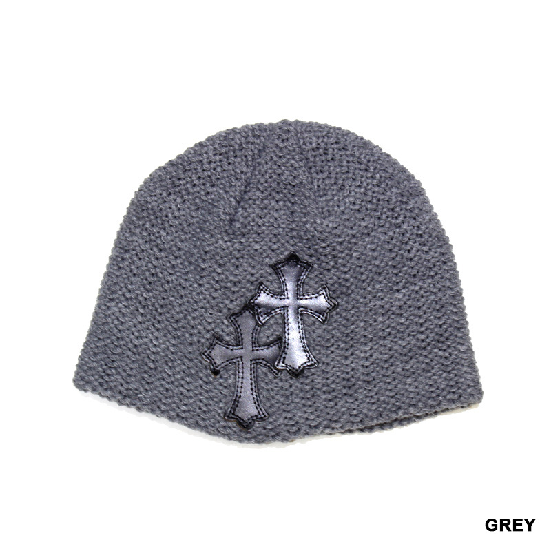 CROSS KNIT HAT -4.COLOR-