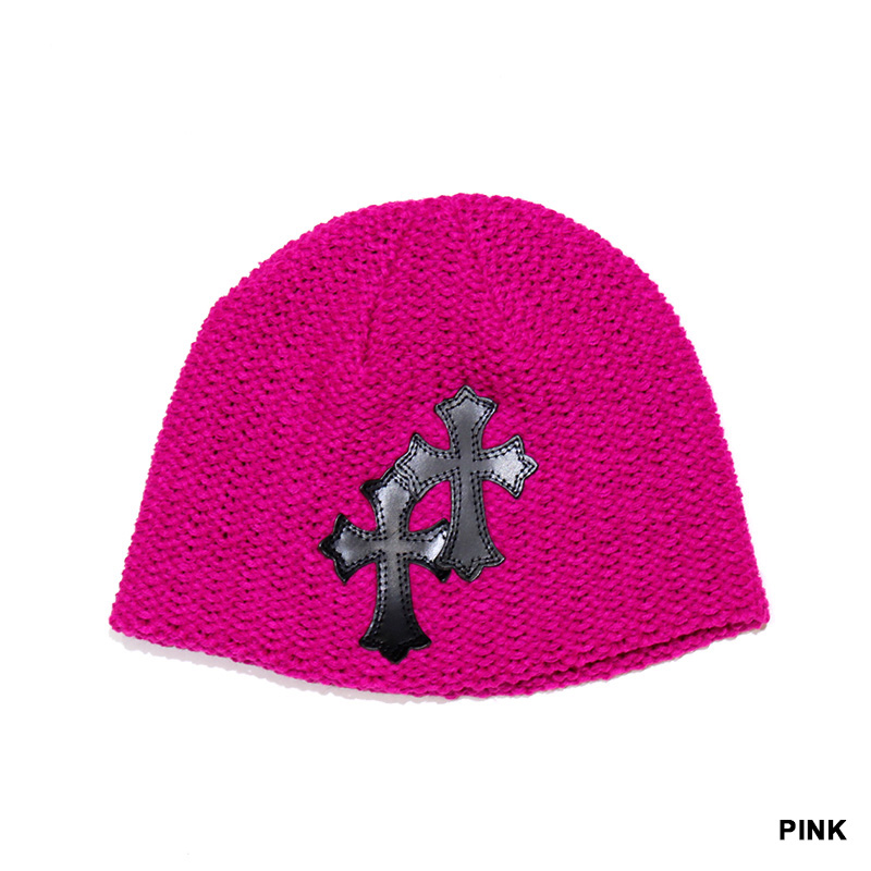 CROSS KNIT HAT -4.COLOR-