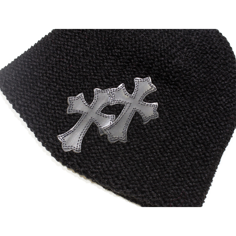CROSS KNIT HAT -4.COLOR-
