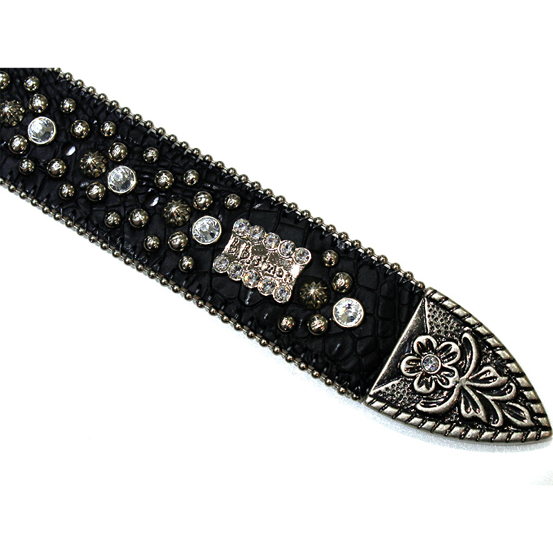 STUDS BELT -BLACK-