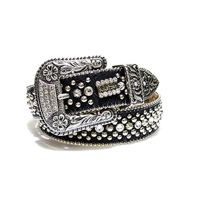 STUDS BELT -BLACK-