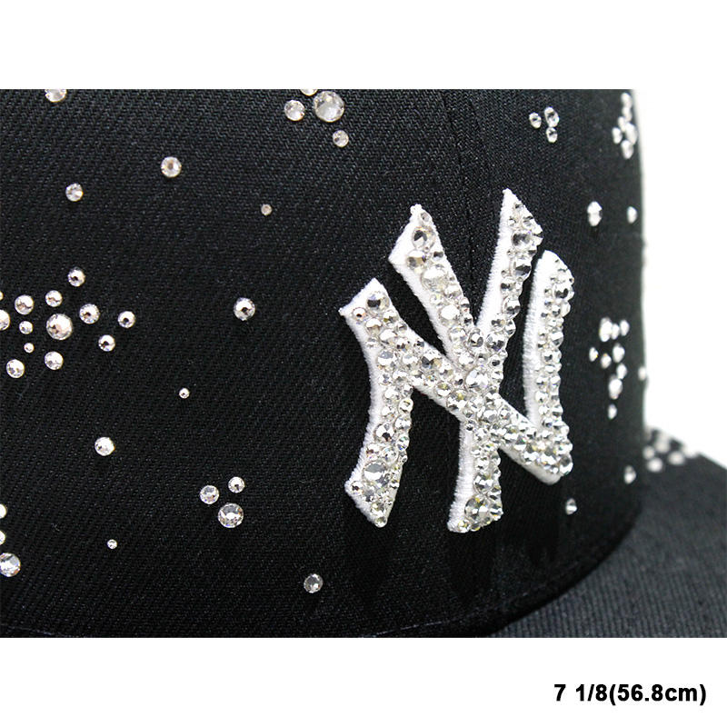 YANKEES SWAROVSKI CUSTOM CAP -BLACK-