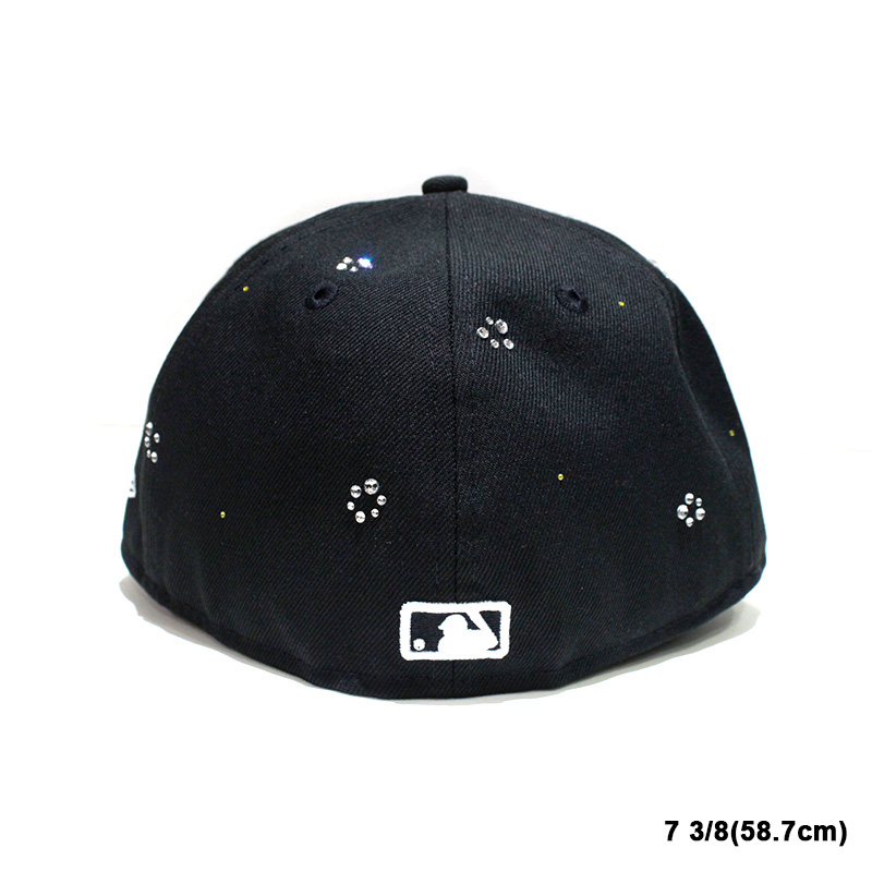 YANKEES SWAROVSKI CUSTOM CAP -BLACK-