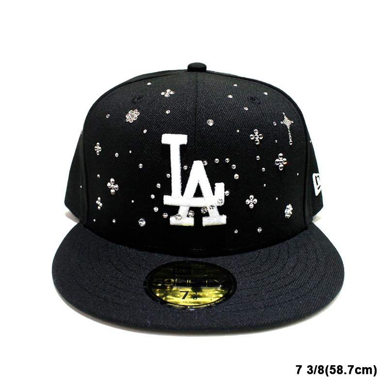 DODGERS SWAROVSKI CUSTOM CAP -2.COLOR-