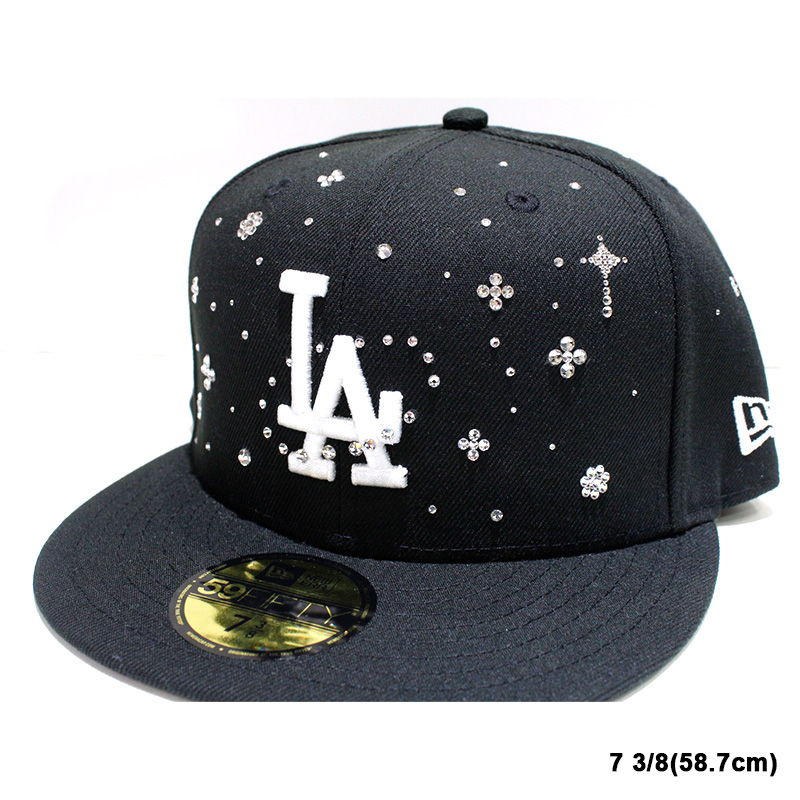 DODGERS SWAROVSKI CUSTOM CAP -2.COLOR-