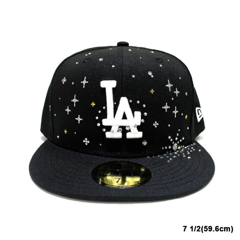 DODGERS SWAROVSKI CUSTOM CAP -2.COLOR-