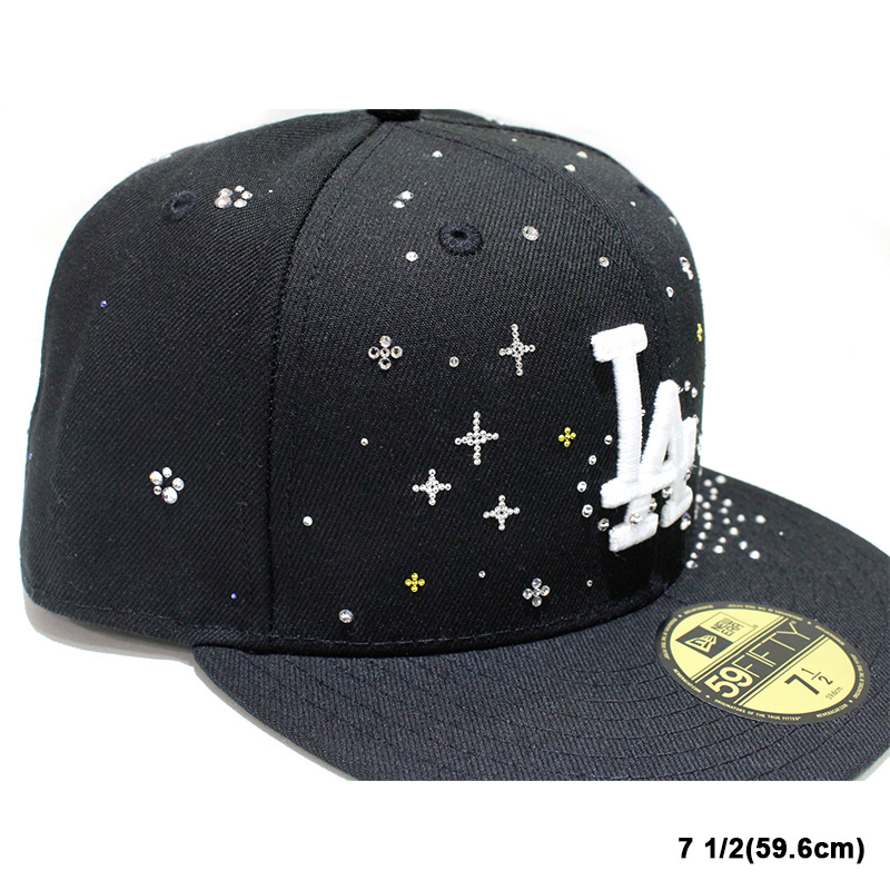 DODGERS SWAROVSKI CUSTOM CAP -2.COLOR-
