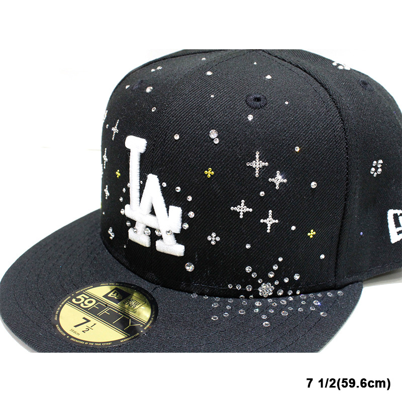 DODGERS SWAROVSKI CUSTOM CAP -2.COLOR-