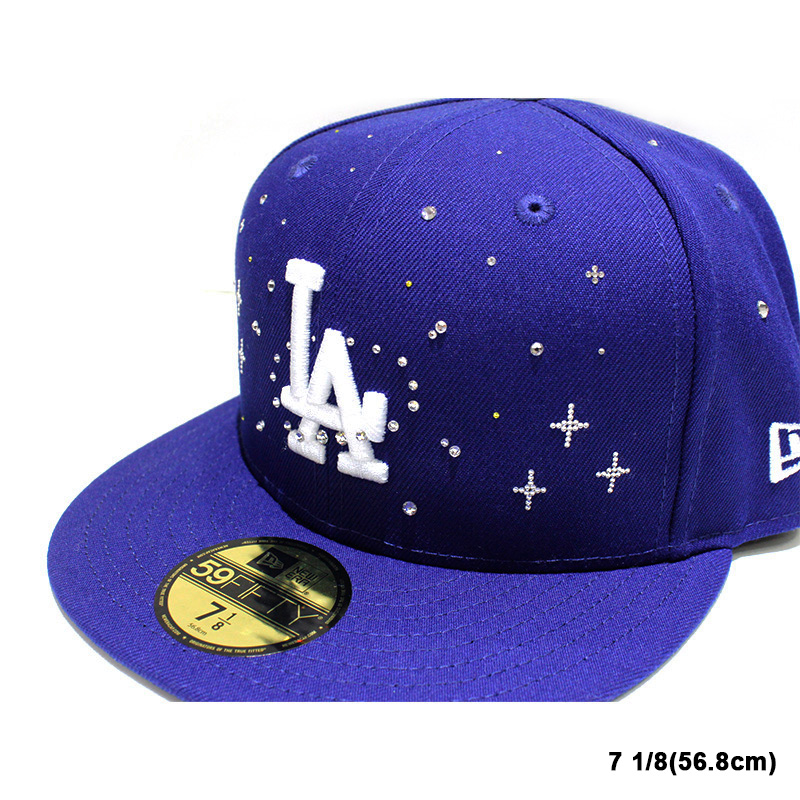 DODGERS SWAROVSKI CUSTOM CAP -2.COLOR-