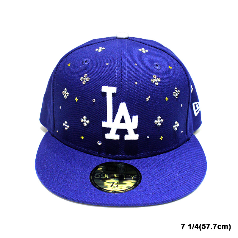 DODGERS SWAROVSKI CUSTOM CAP -2.COLOR-