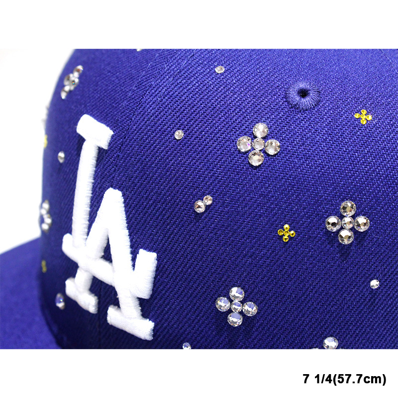 DODGERS SWAROVSKI CUSTOM CAP -2.COLOR-