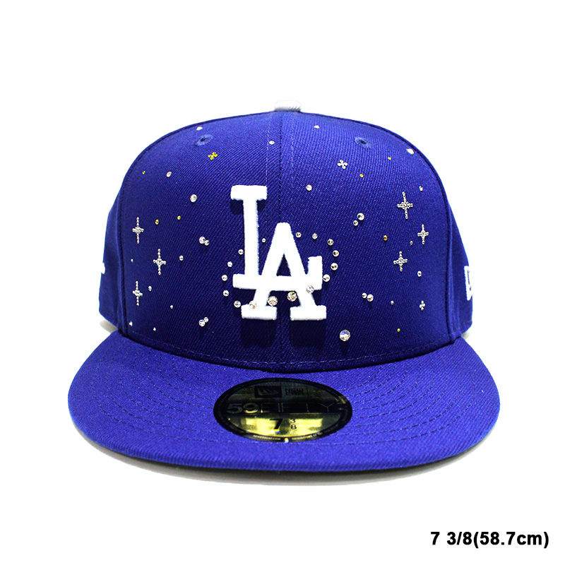 DODGERS SWAROVSKI CUSTOM CAP -2.COLOR-