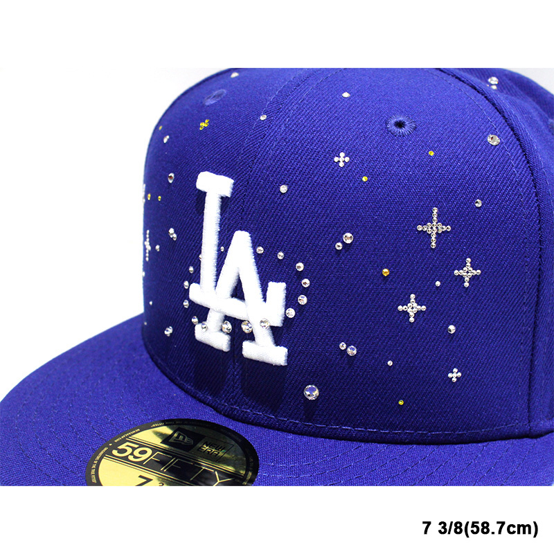 DODGERS SWAROVSKI CUSTOM CAP -2.COLOR-