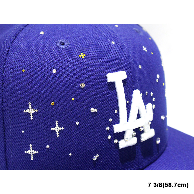 DODGERS SWAROVSKI CUSTOM CAP -2.COLOR-