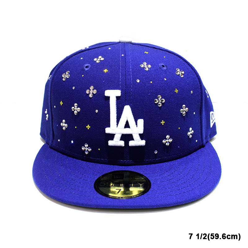 DODGERS SWAROVSKI CUSTOM CAP -2.COLOR-