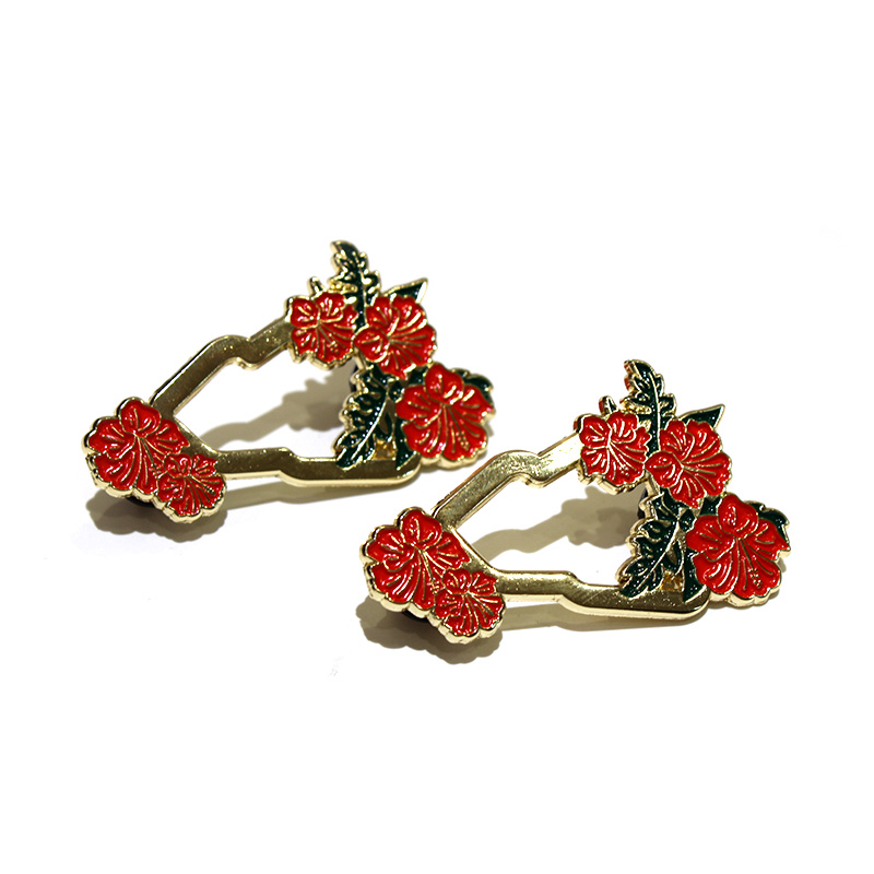 NEW ERA CUSTOM PINS HIBISCUS