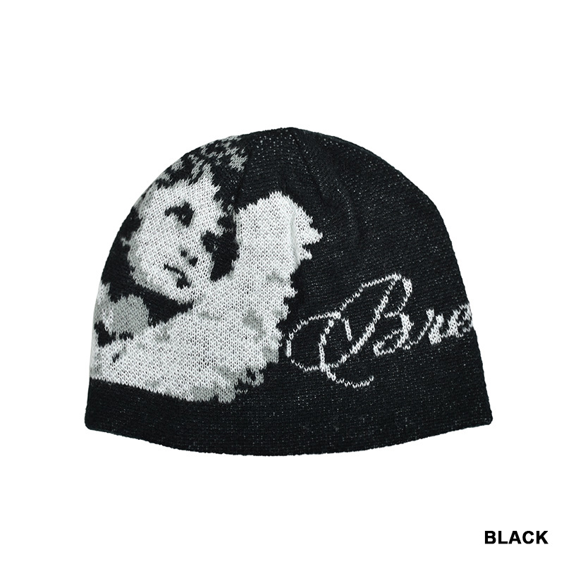 ANGEL SCRIPT LOGO MOHAIR BEANIE-2.COLOR-