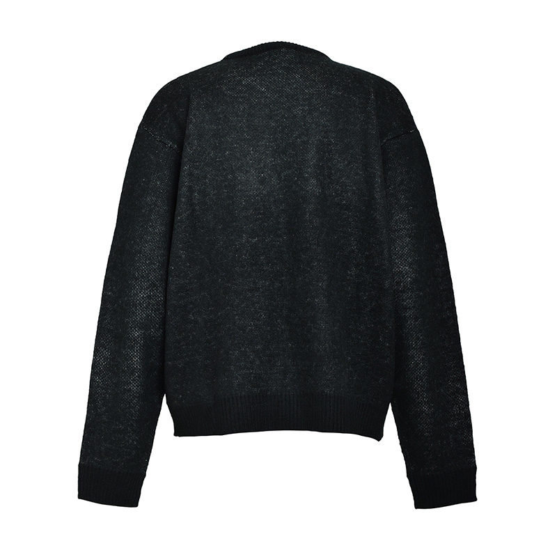 ANGEL SCRIPT LOGO MOHAIR KNIT -2.COLOR-