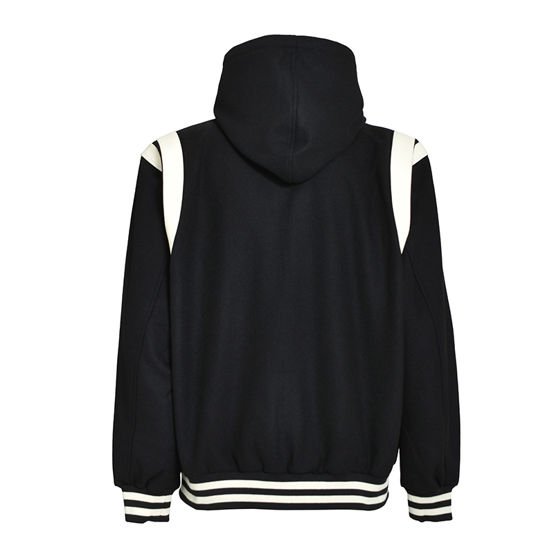 ARCH LOGO HOODED VERSITY JACKET -2.COLOR-
