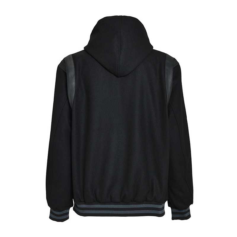 ARCH LOGO HOODED VERSITY JACKET -2.COLOR-