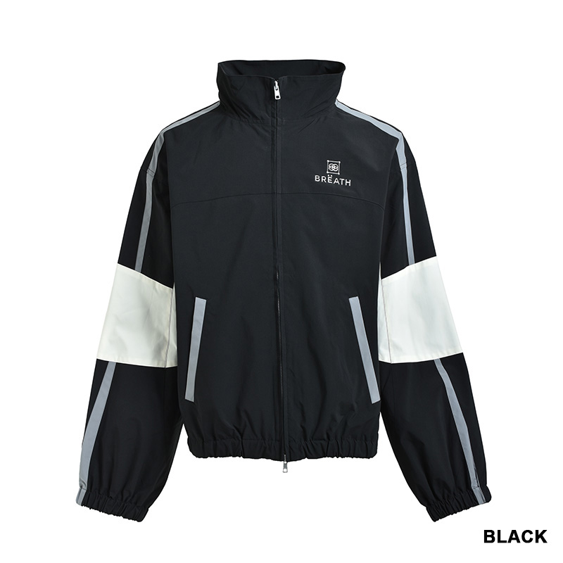 CREST LOGO WARM UP JACKET -2.COLOR-