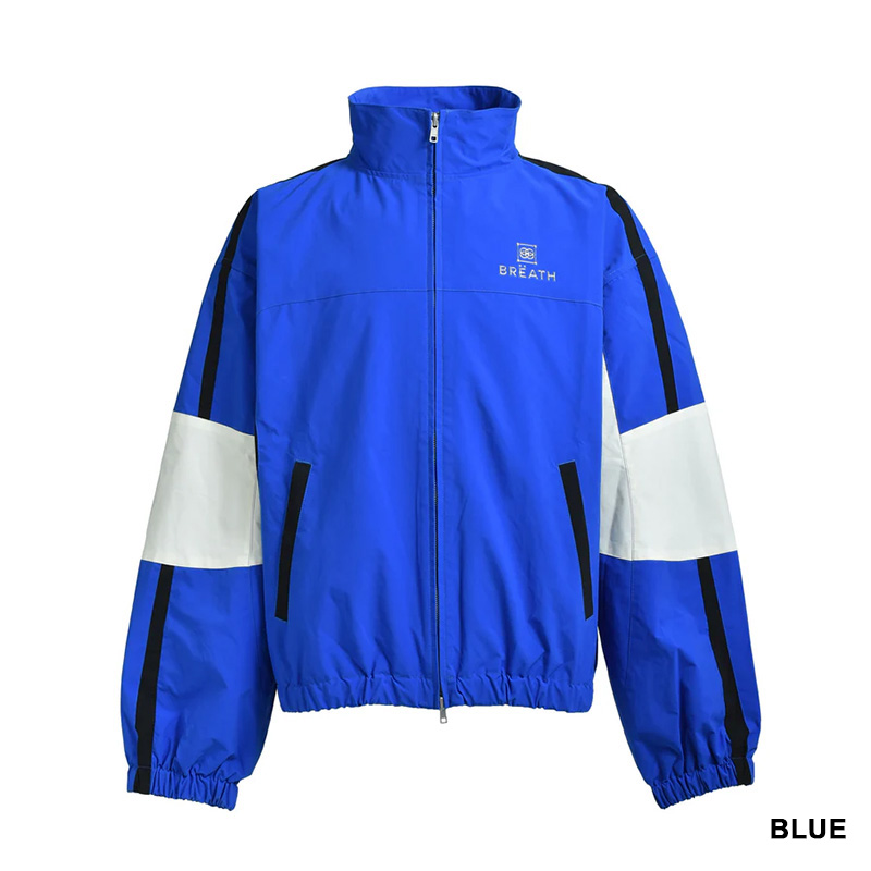 CREST LOGO WARM UP JACKET -2.COLOR-