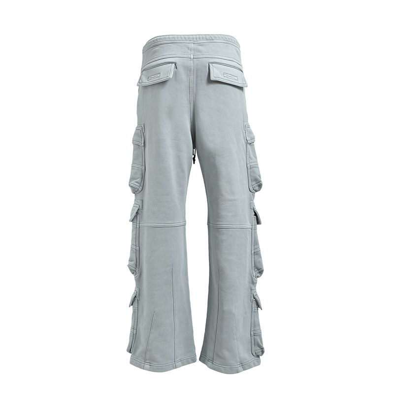 FADE TRIPLE CARGO PANTS -GREY-