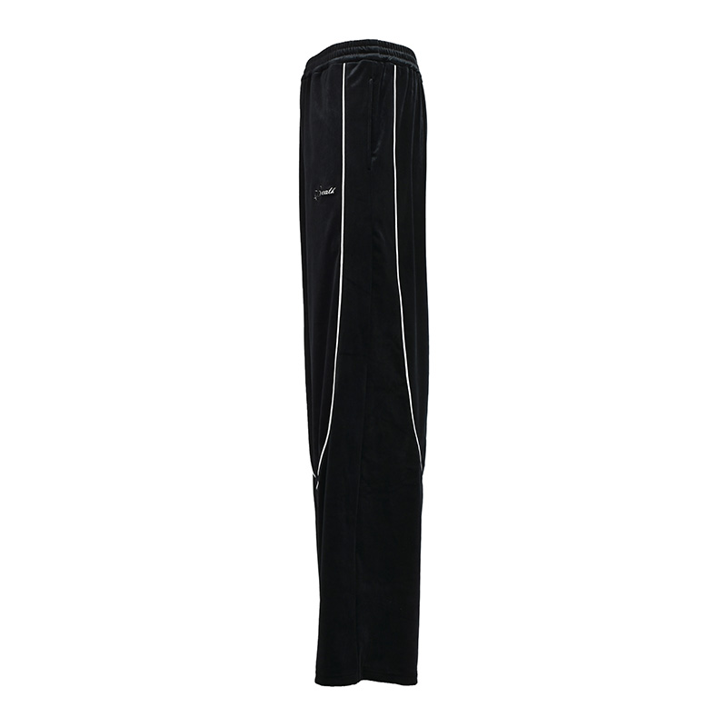 SCRIPT LOGO PIPING VELOUR TRACK PANTS -2.COLOR-