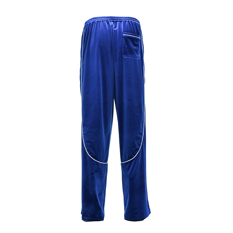 SCRIPT LOGO PIPING VELOUR TRACK PANTS -2.COLOR-