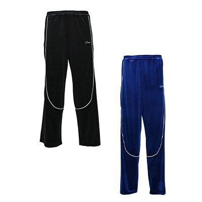 SCRIPT LOGO PIPING VELOUR TRACK PANTS -2.COLOR-