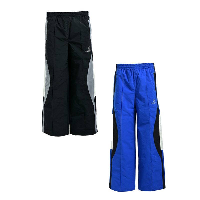 CREST LOGO WARM UP PANTS -2.COLOR-