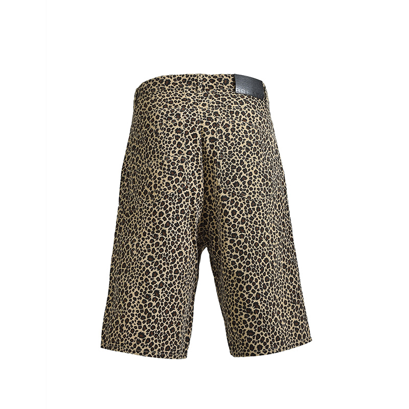 X JEANS LEOPARD SHORTS -LEOPARD-