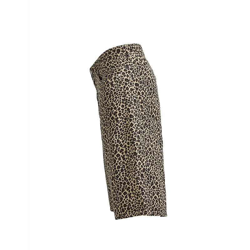 X JEANS LEOPARD SHORTS -LEOPARD-